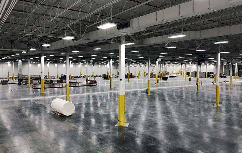 HVAC manufacturing warehouse expansion