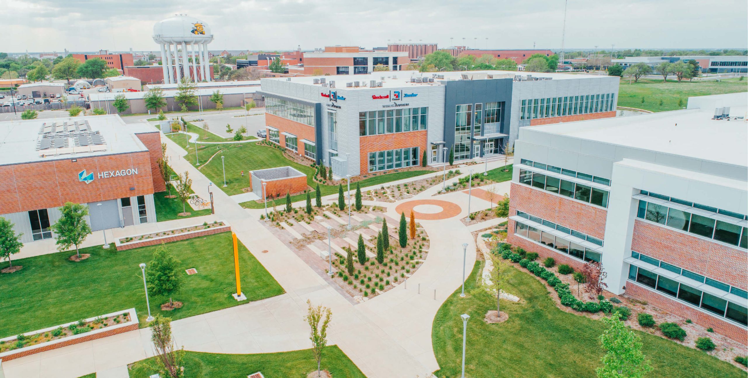 Wichita State University innovation campus east mall