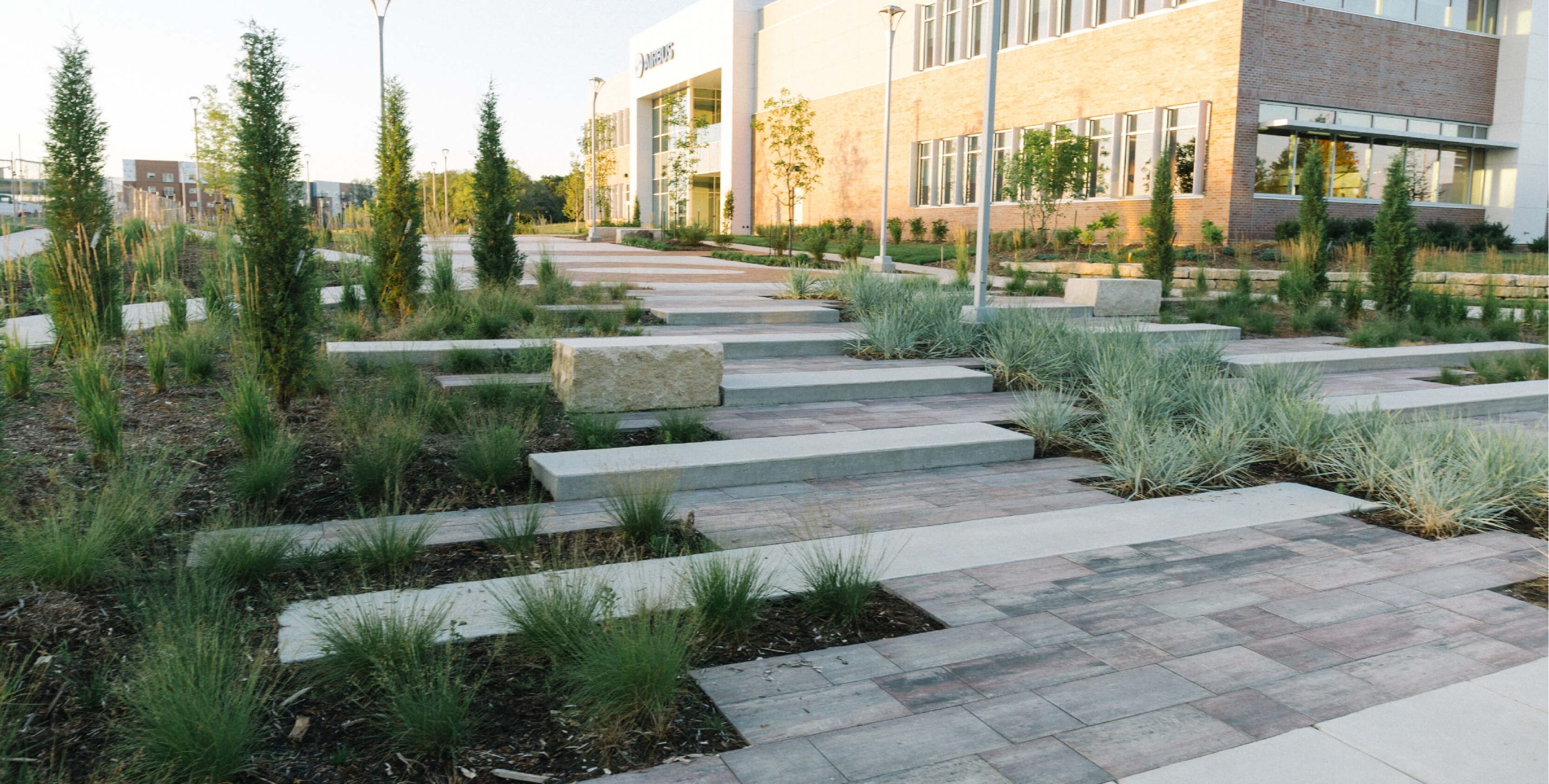 Wichita State University innovation campus landscape architecture