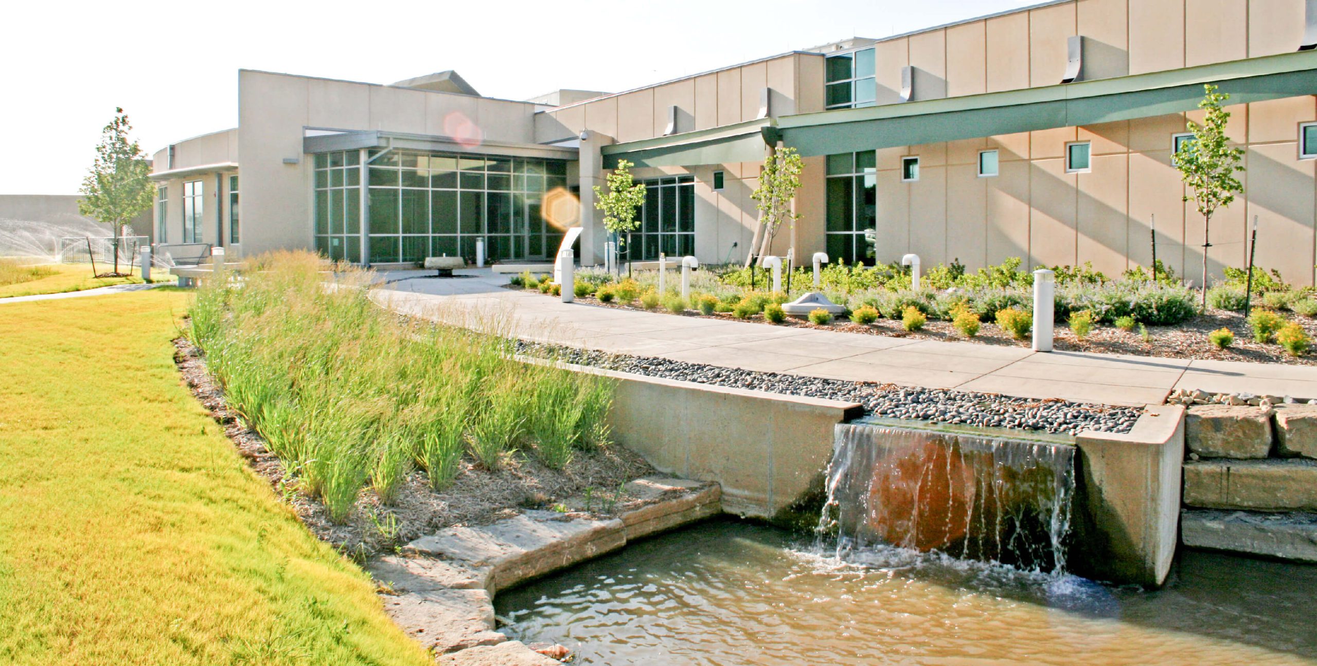 sustainable landscape architecture Kiowa County Hospital